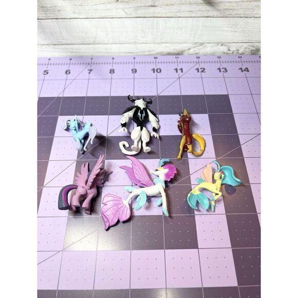 My Little Pony The Movie 2017 Busy Book Replacement 6 Mini Figures Songbird MLP - Picture 4 of 5